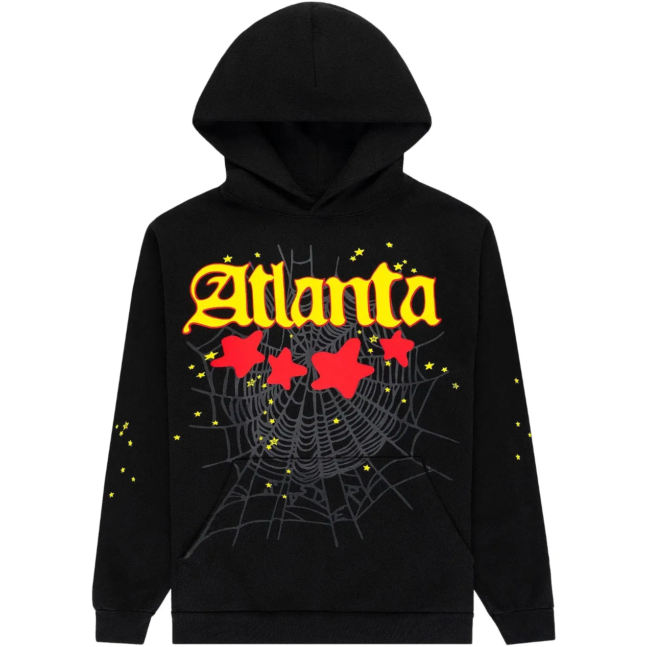 Sp5der Atlanta Hoodie 'Black'