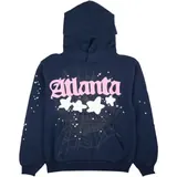 Sp5der Atlanta Hoodie 'Navy'