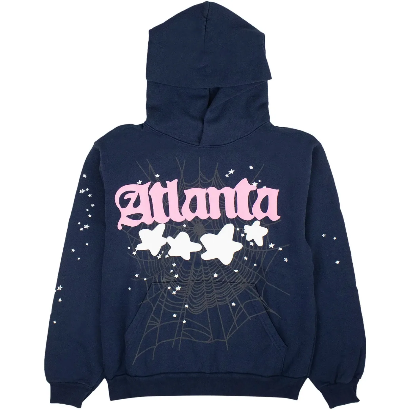 Sp5der Atlanta Hoodie 'Navy'