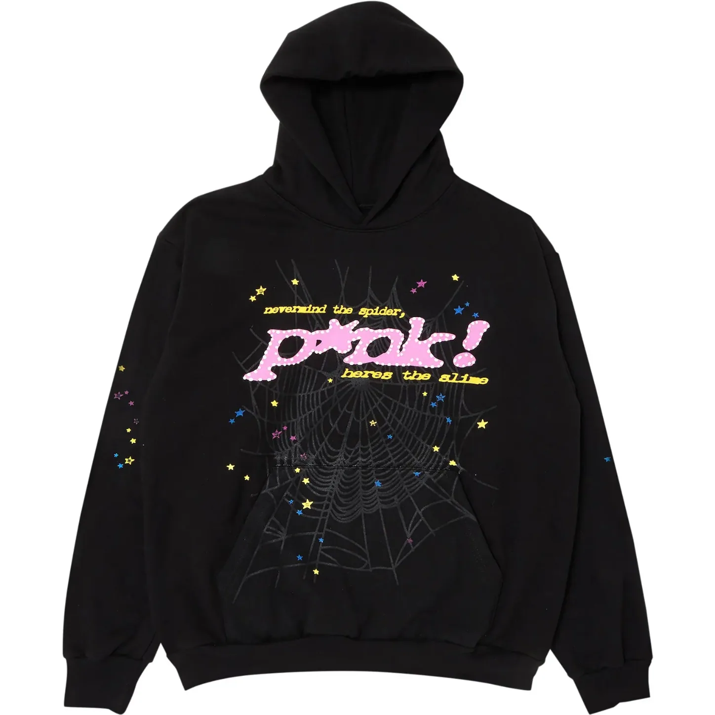 Sp5der P*nk Hoodie 'Black'