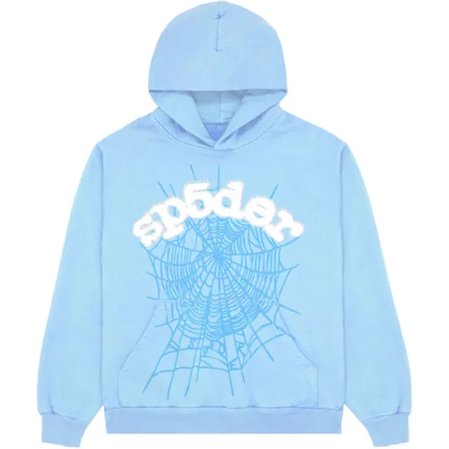 Sp5der Web Hoodie 'Sky Blue'