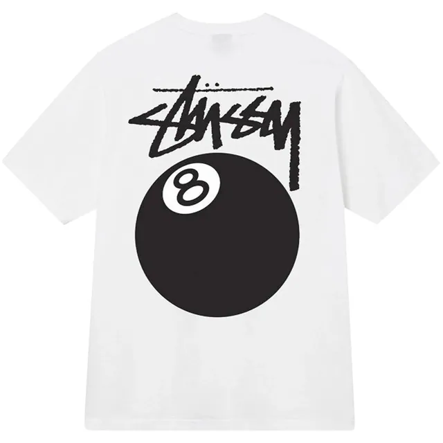 Stussy 8 Ball Tee 'White'