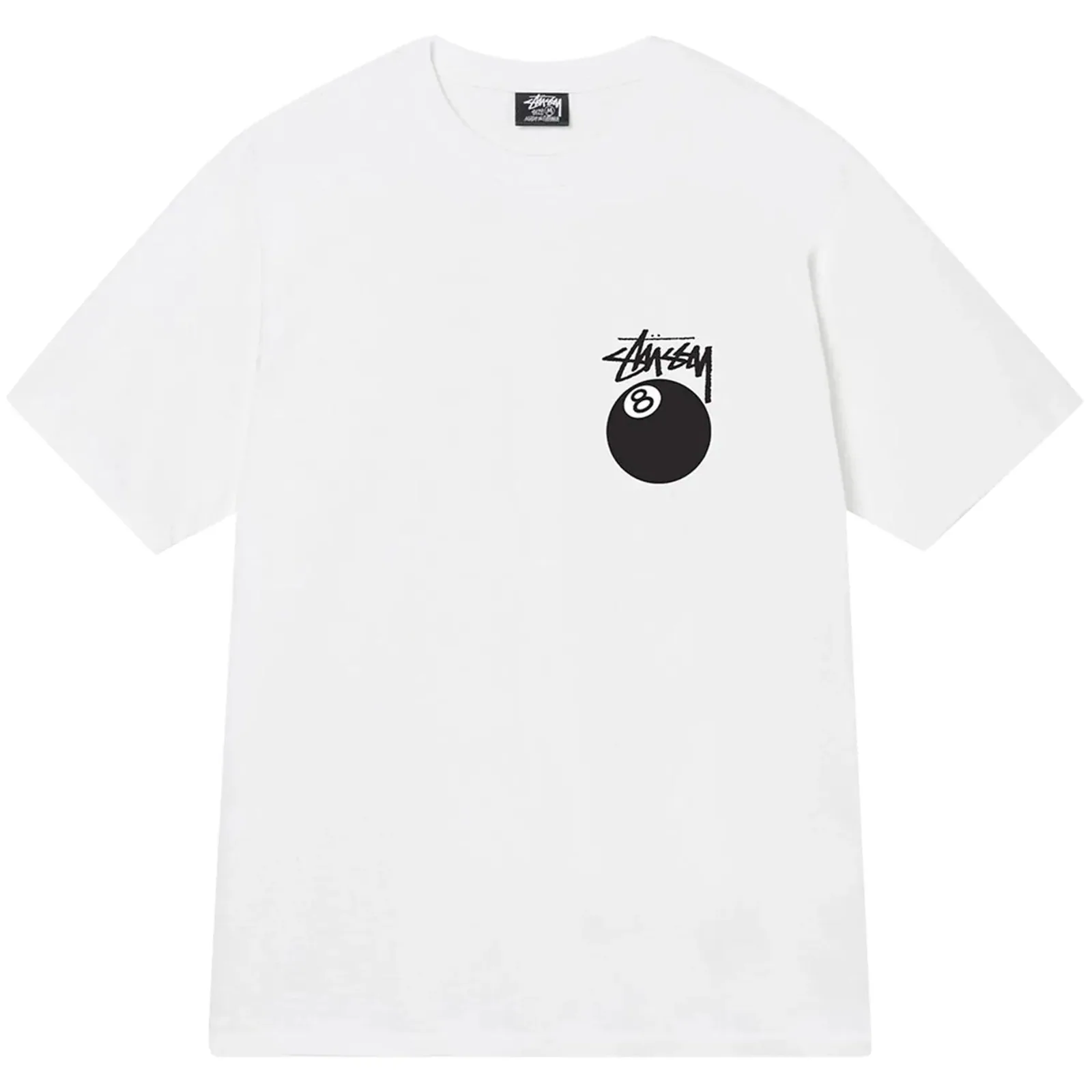 Stussy 8 Ball Tee 'White'