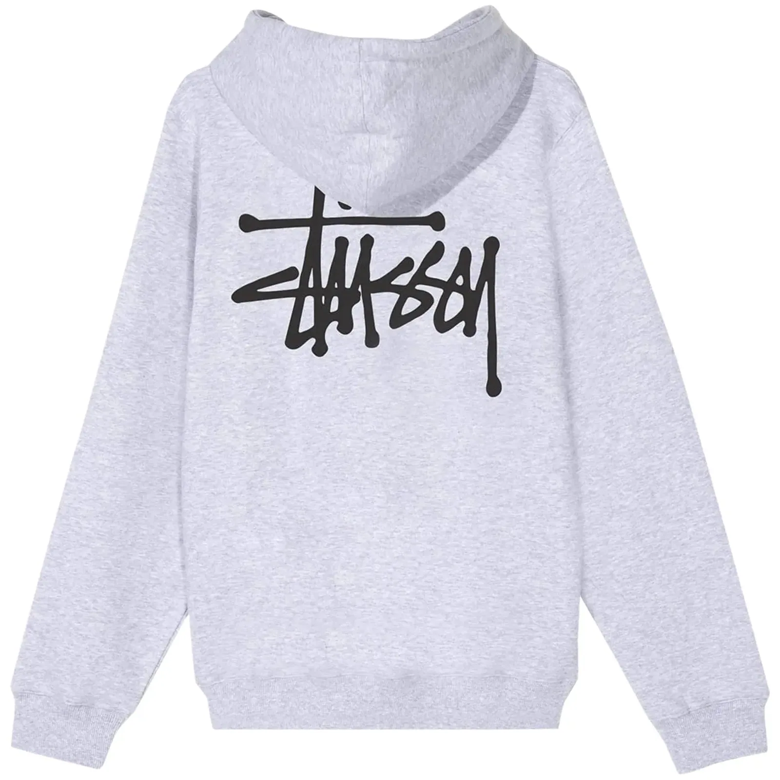 Stussy Basic Hoodie 'Ash Heather'