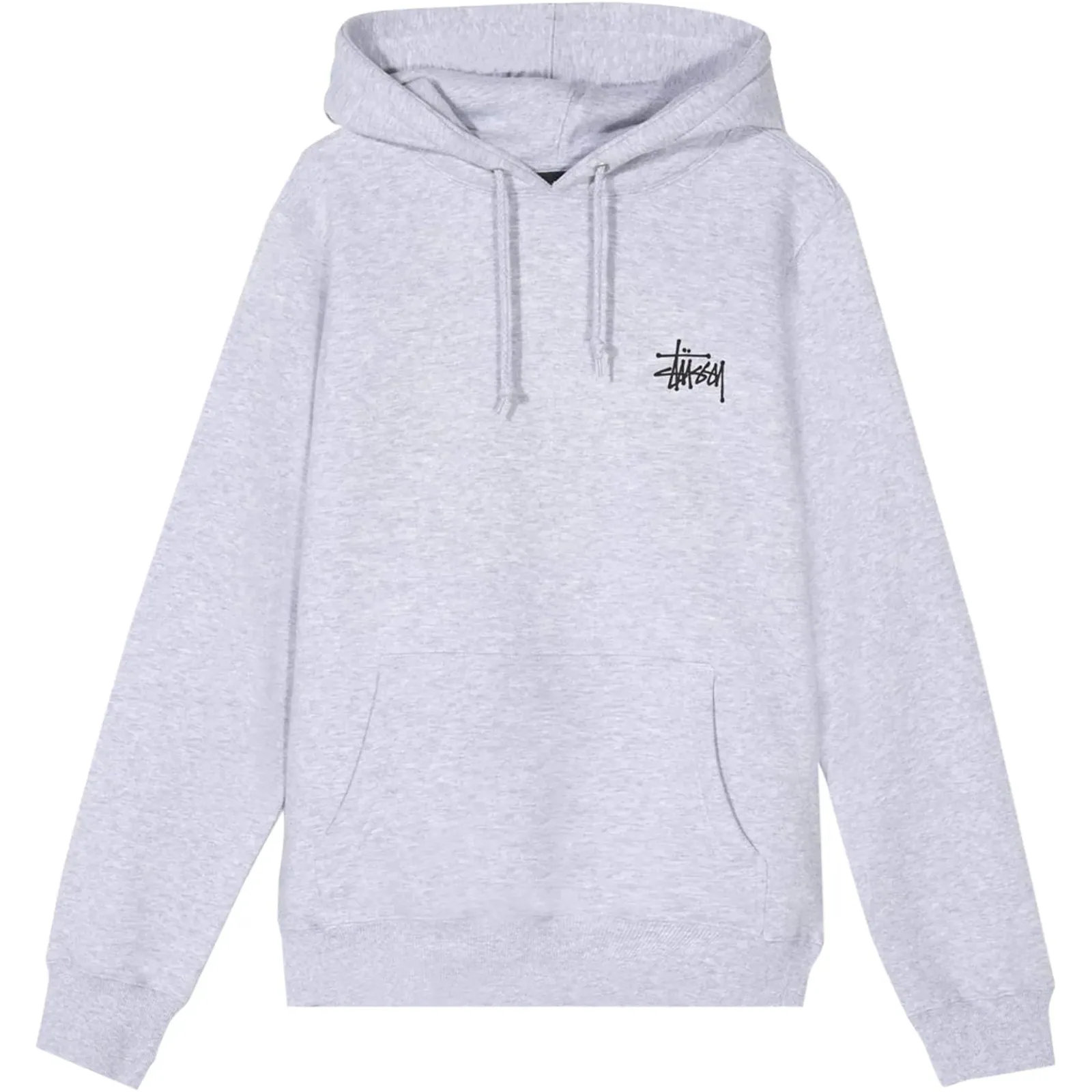 Stussy Basic Hoodie 'Ash Heather'