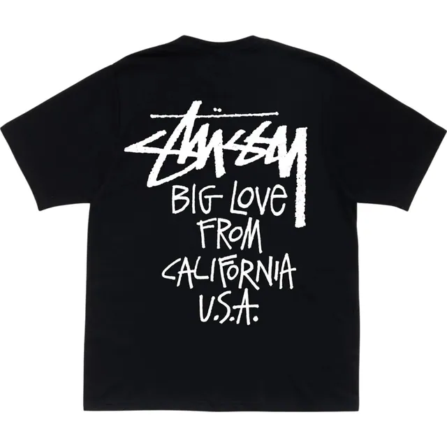 Stussy Big Love Tee 'Black'