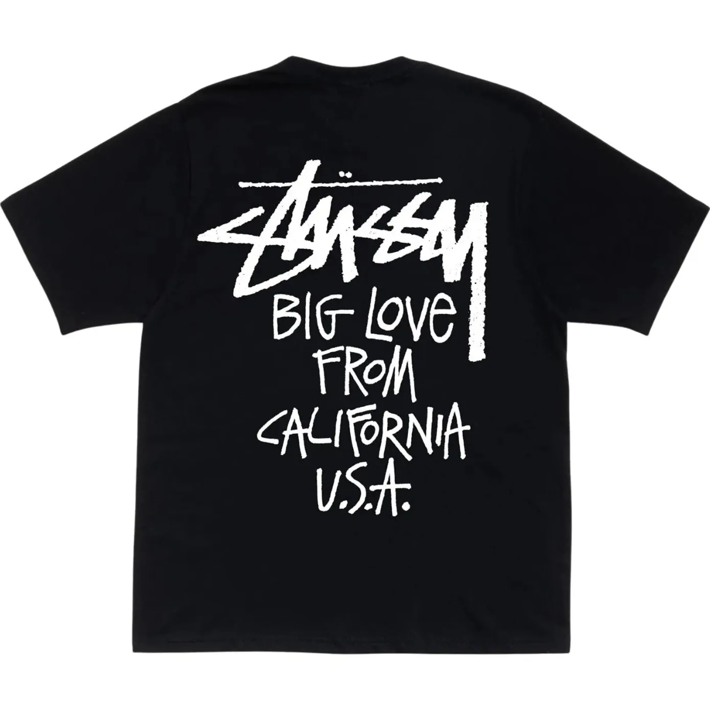 Stussy Big Love Tee 'Black'