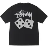 Stussy Dice Pigment Dyed Tee 'Black'