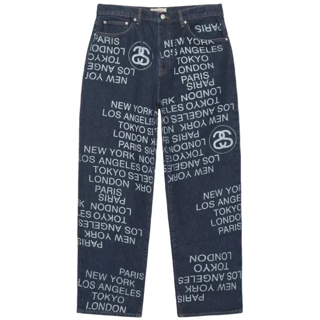Stussy Jean Big Ol' City Link Denim  'One Wash'