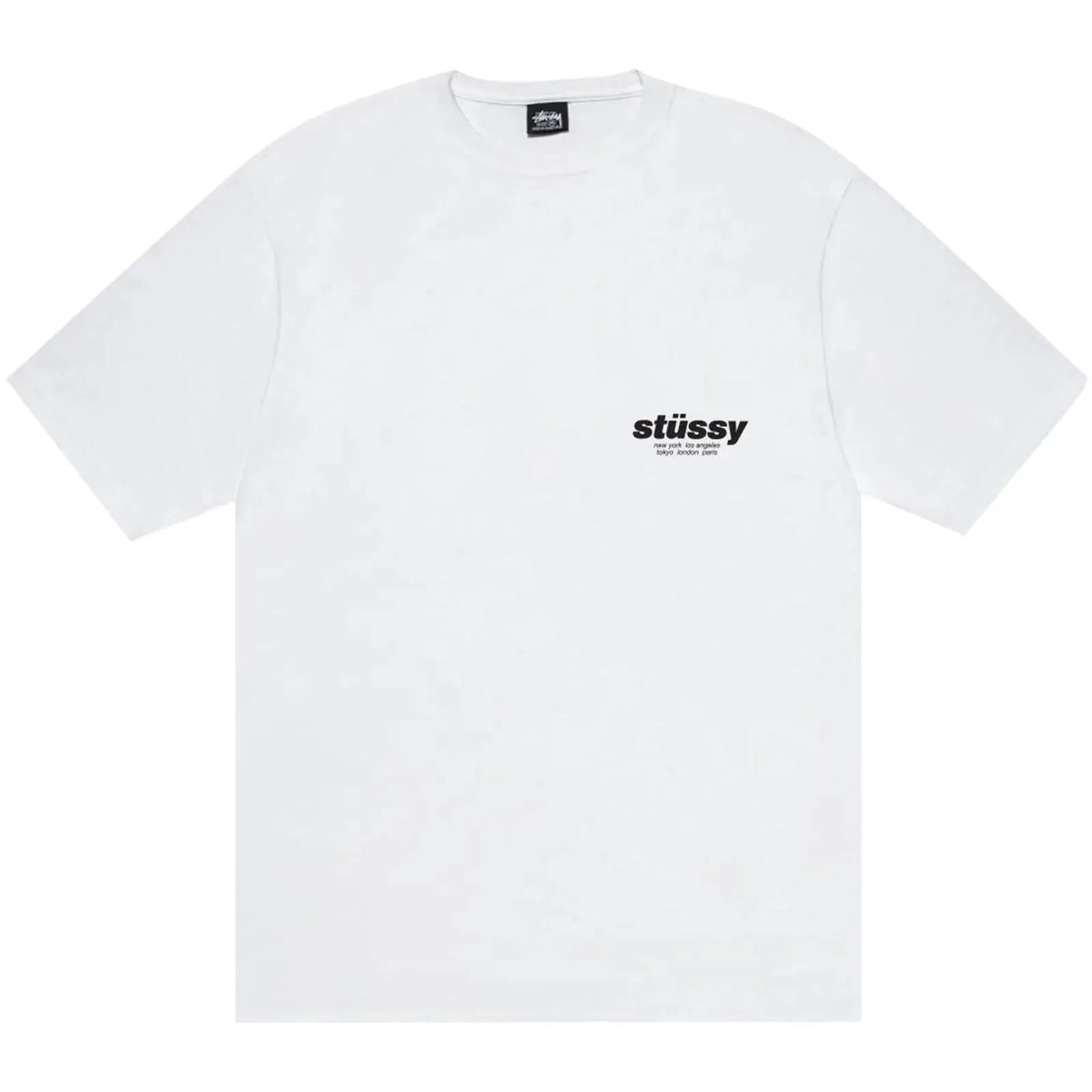 Stussy Rollers Tee 'White'