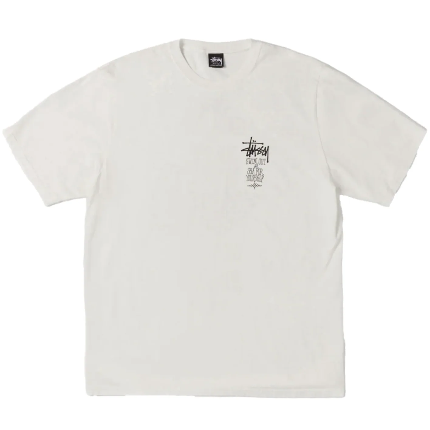 Stussy Swim Out Pigment Dyed Tee 'Natural'
