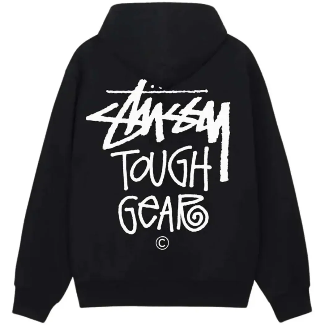 Stussy Tough Gear Hoodie 'Black'