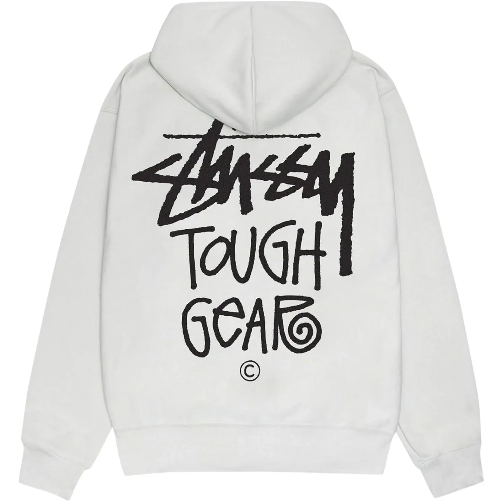 Stussy Tough Gear Hoodie 'Fog'