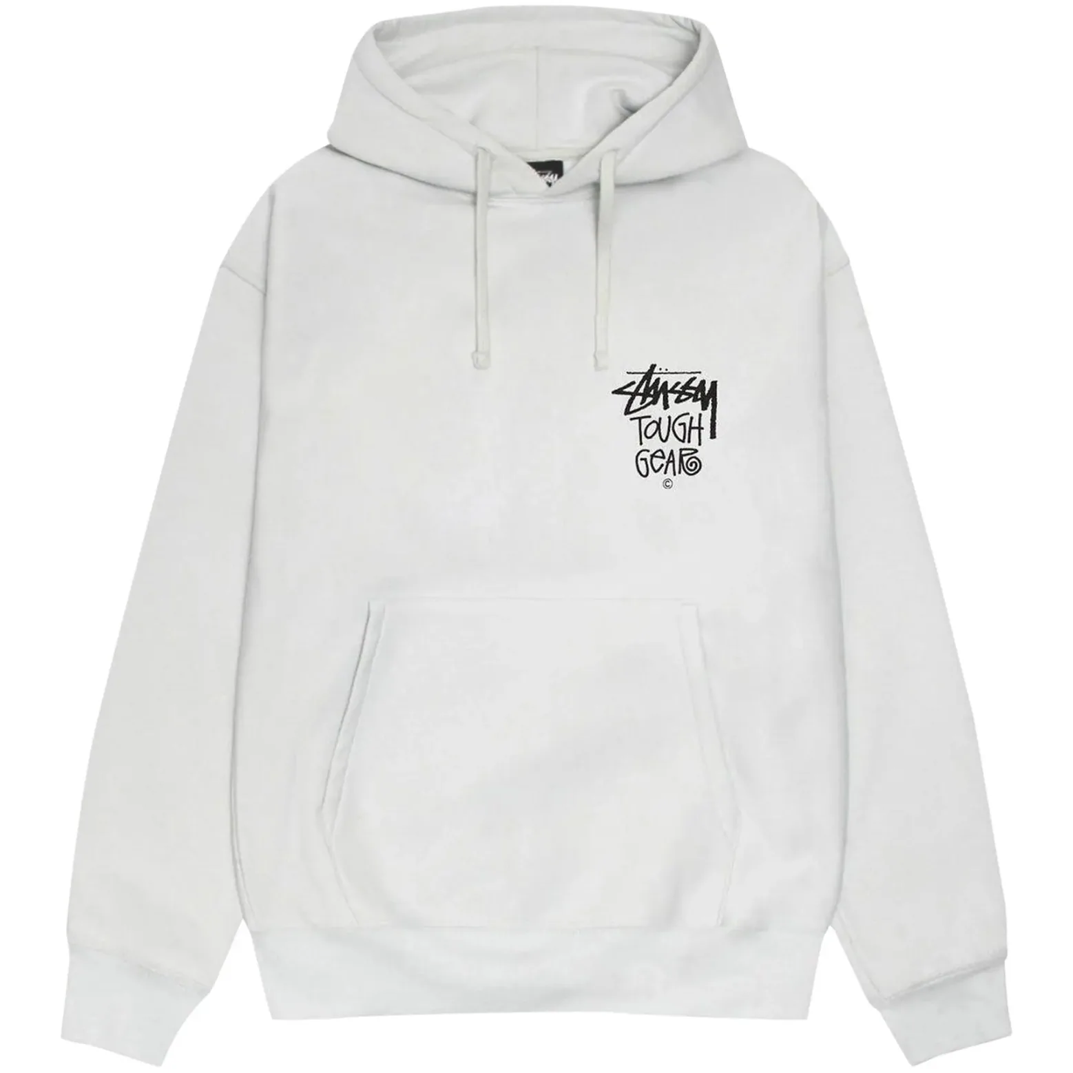 Stussy Tough Gear Hoodie 'Fog'