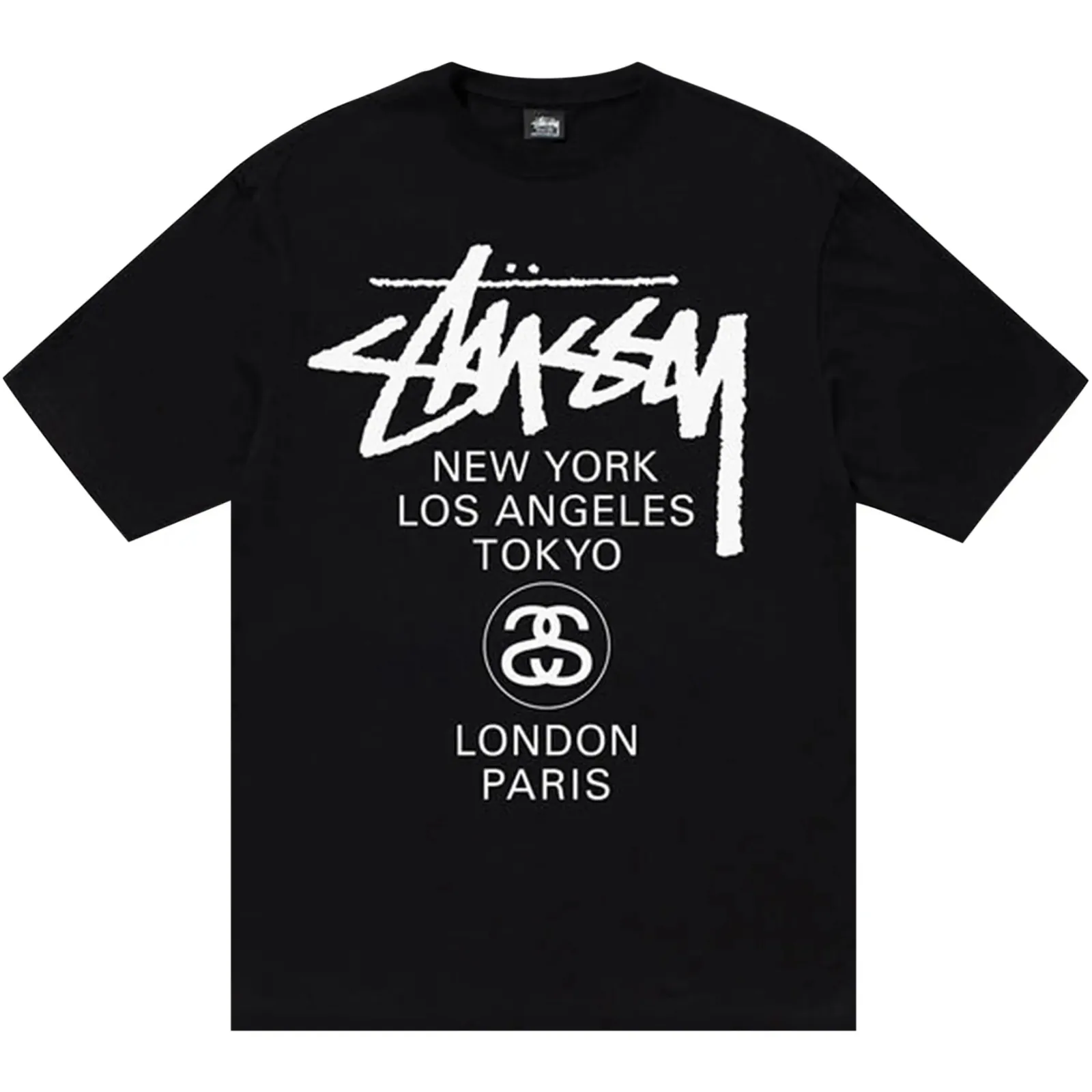 Stussy World Tour Tee 'Black'