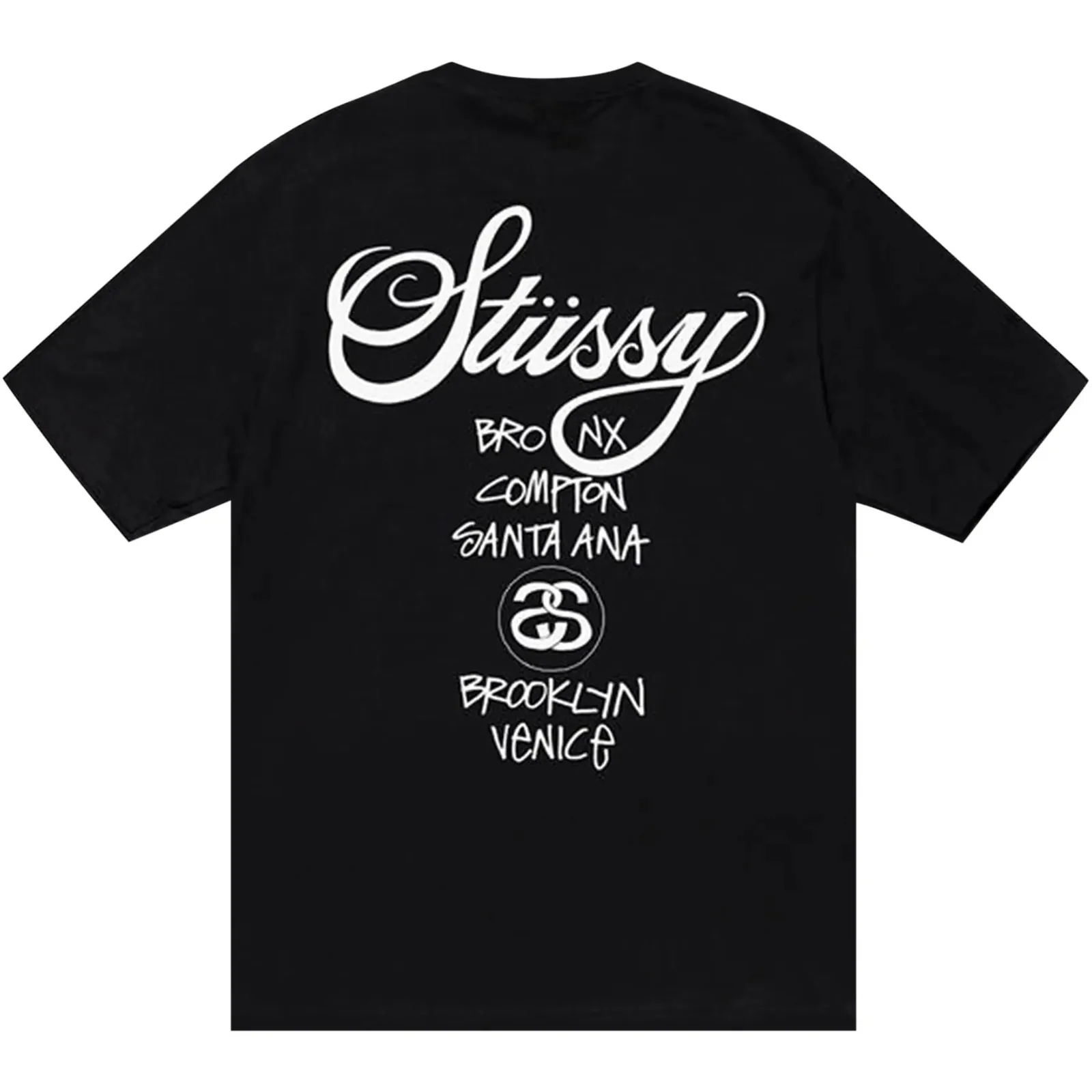 Stussy World Tour Tee 'Black'