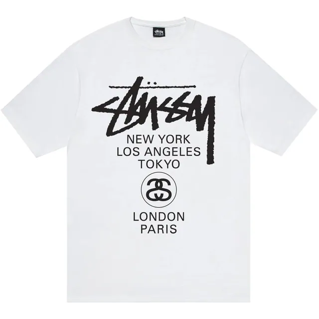 Stussy World Tour Tee 'White'