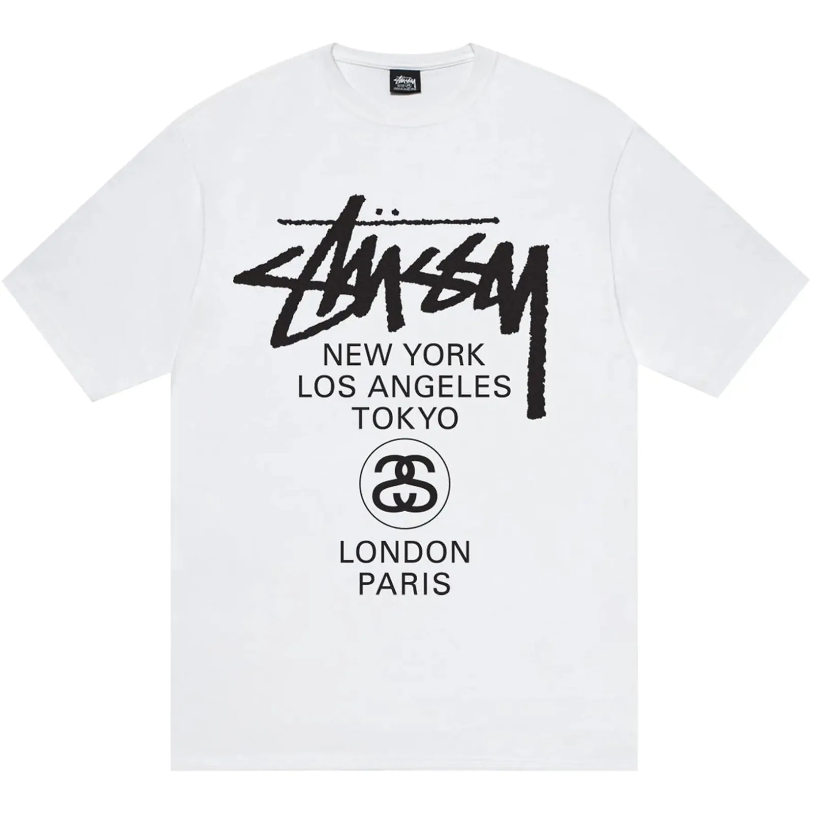 Stussy World Tour Tee 'White'