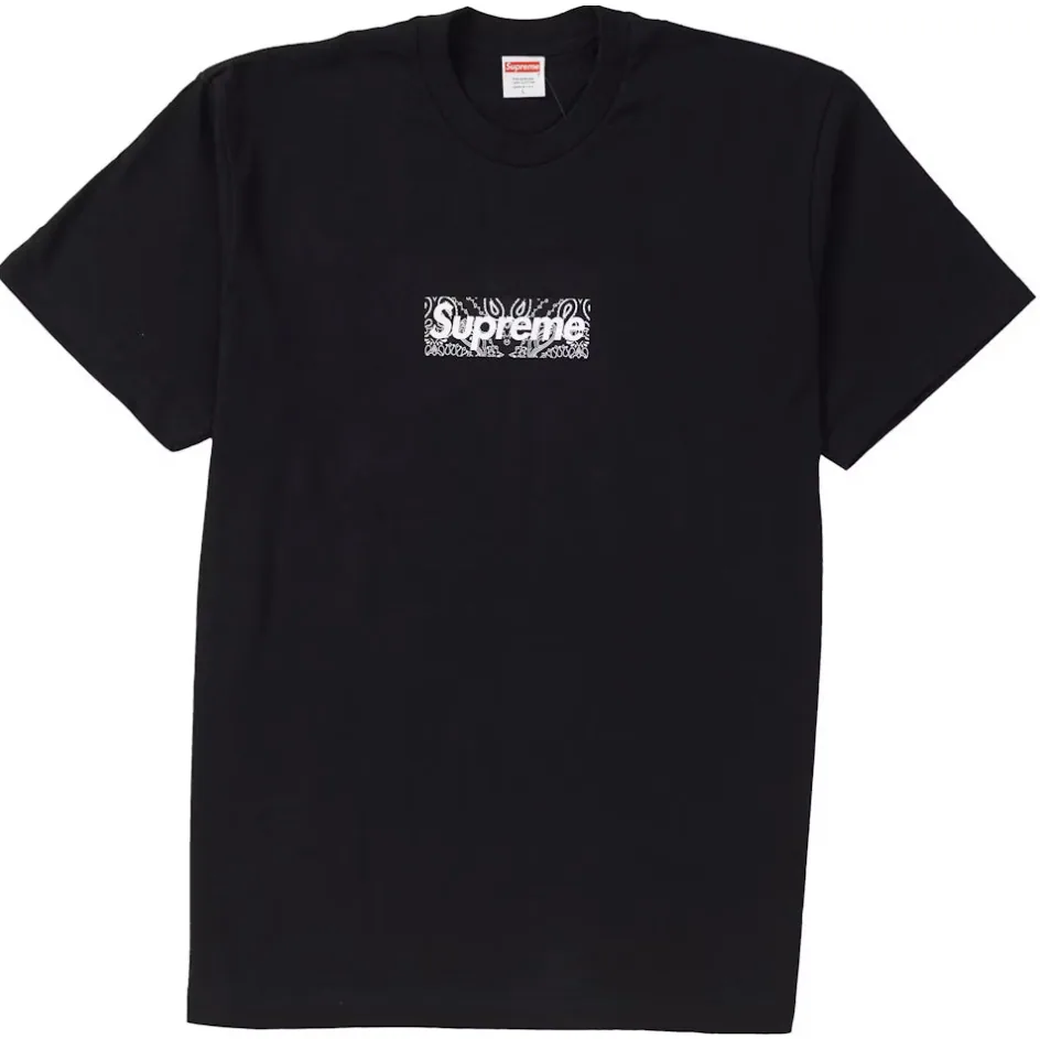 Supreme Bandana Box Logo Tee Black