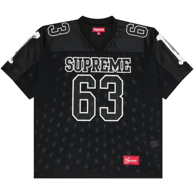 Supreme Bones Football Jersey 'Black'