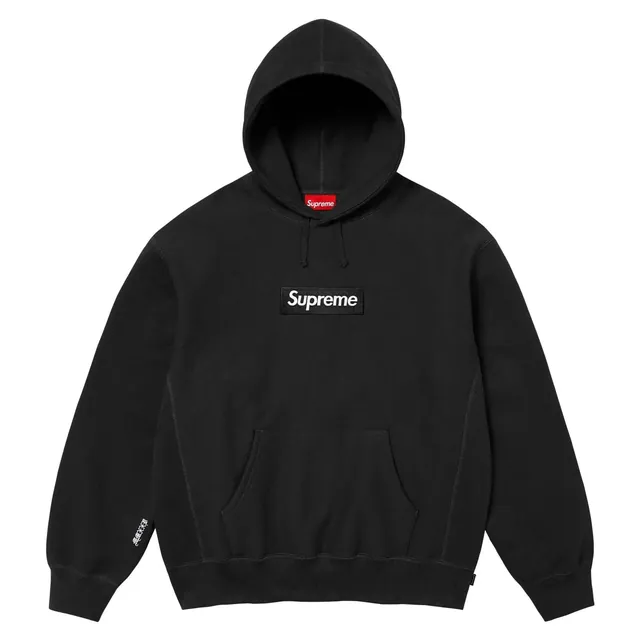 Supreme Box Logo Hooded Sweatshirt 'Black' FW25