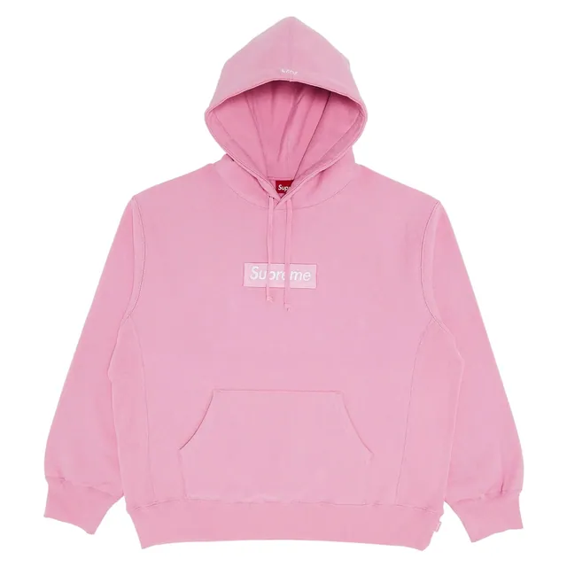 Supreme Box Logo Hooded Sweatshirt 'Dusty Pink'