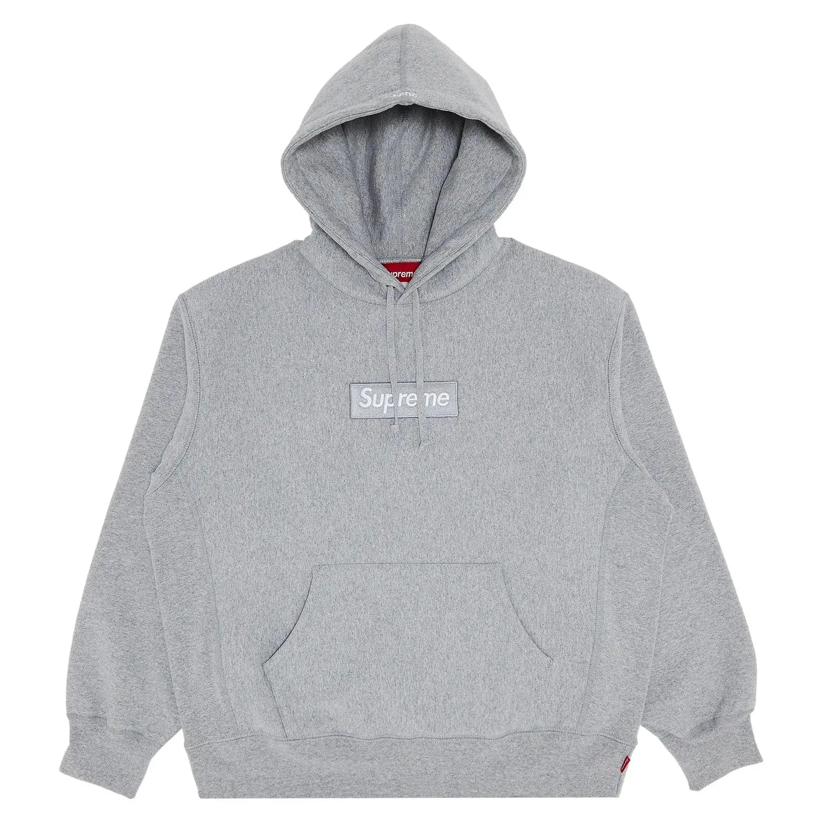 Supreme Box Logo Hooded Sweatshirt 'Heather Grey'