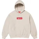 Supreme Box Logo Hooded Sweatshirt 'Stone'