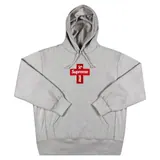 Supreme Cross Box Logo Hooded Sweatshirt
