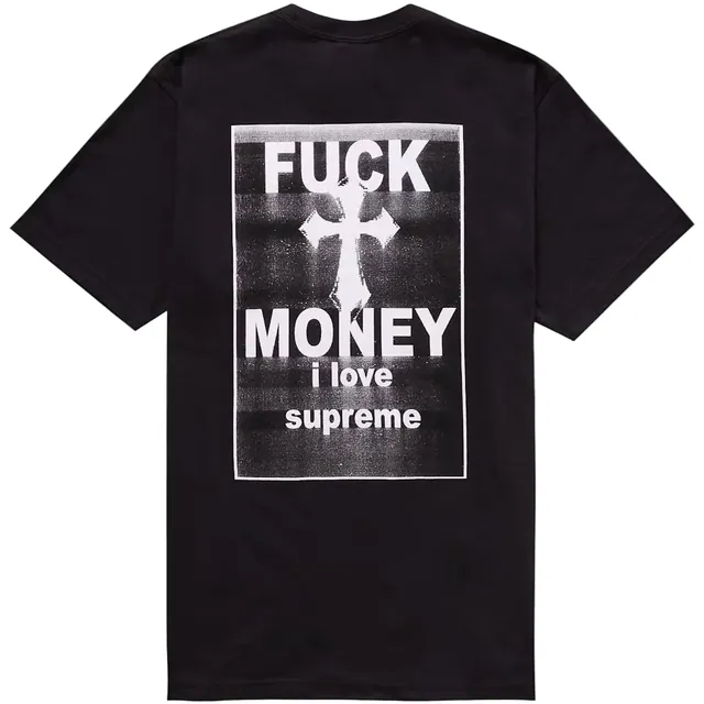 Supreme Fuck Money Tee 'Black'