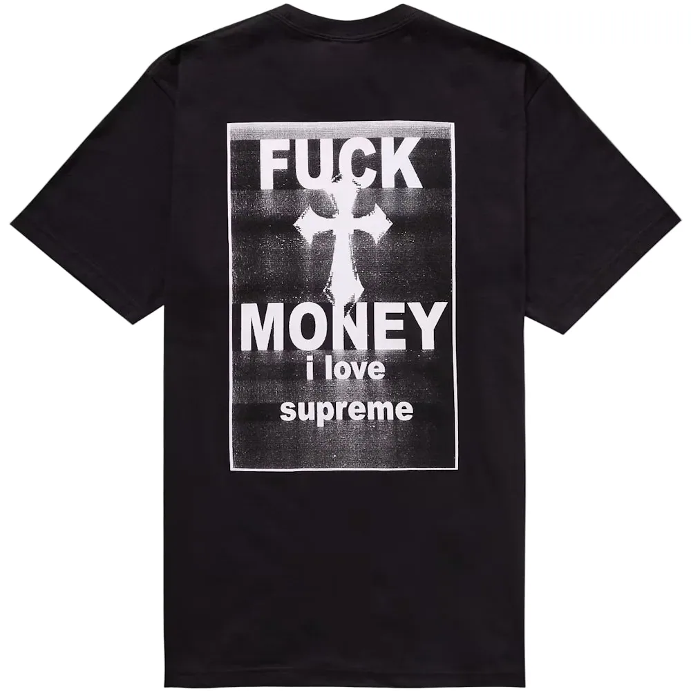 Supreme Fuck Money Tee 'Black'