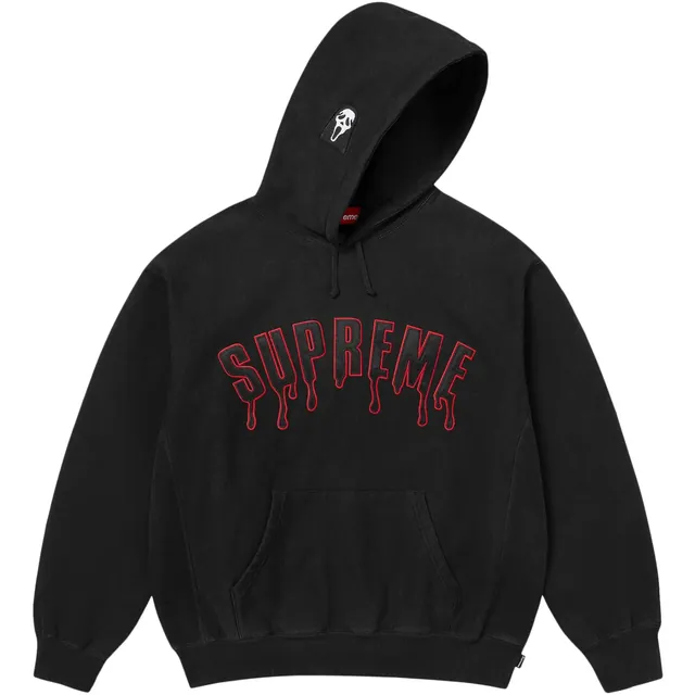 Supreme Ghostface Arc Hooded Sweatshirt 'Black'