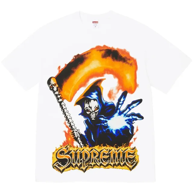 Supreme Grim Reaper Tee 'White'