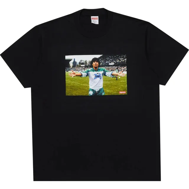 Supreme Maradona Tee 'Black'
