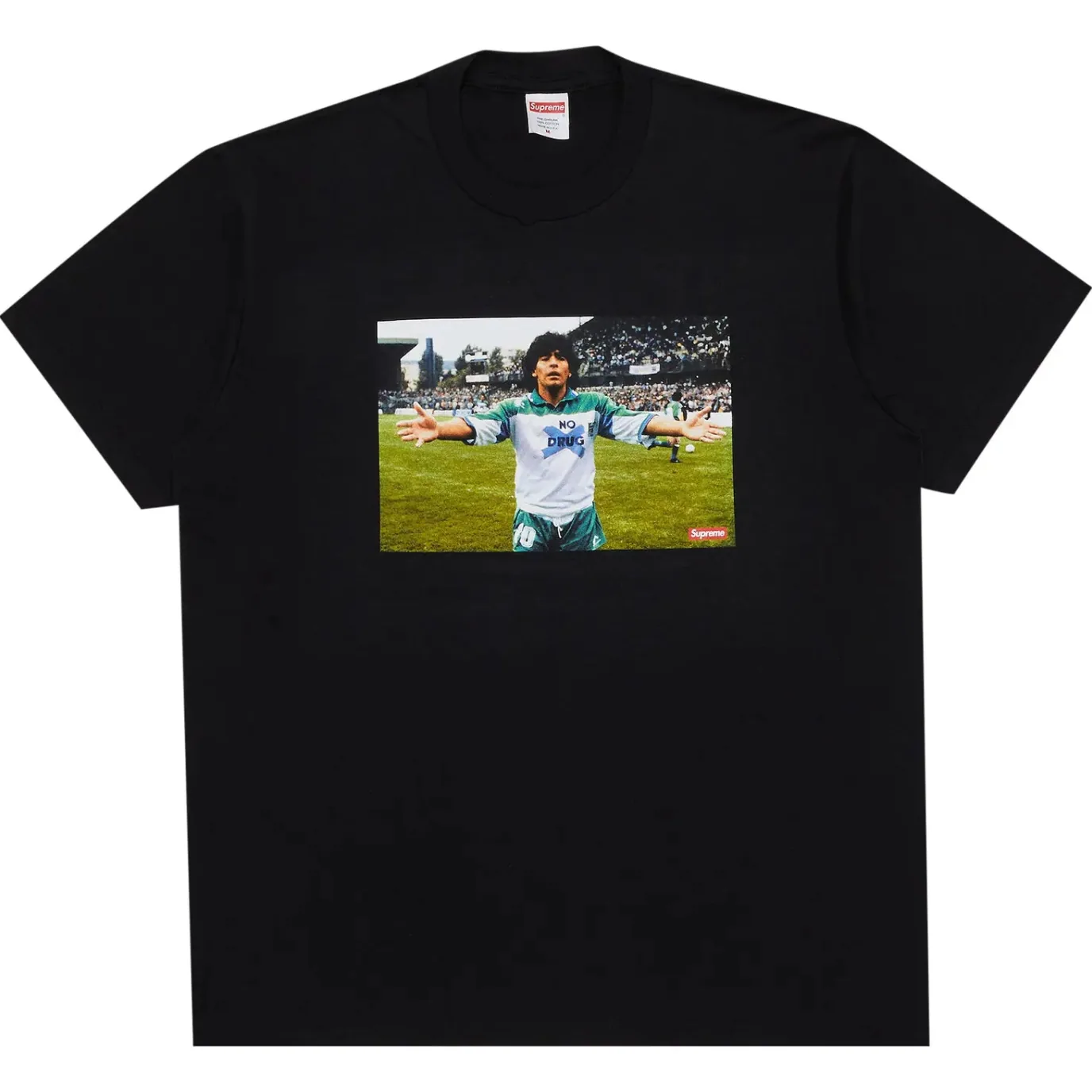 Supreme Maradona Tee 'Black'