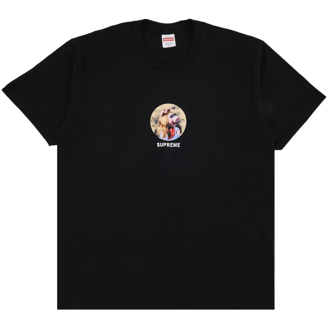 Supreme Miss Piggy Tee "Black"