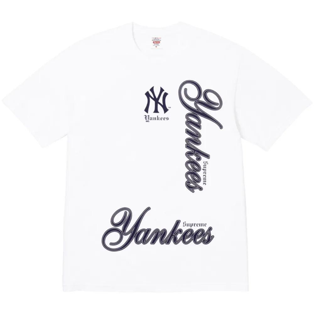 Supreme MLB Teams Tee 'White'