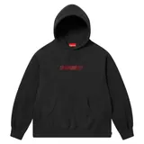 Supreme Swarovski Motion Logo Hooded Sweatshirt 'Black'