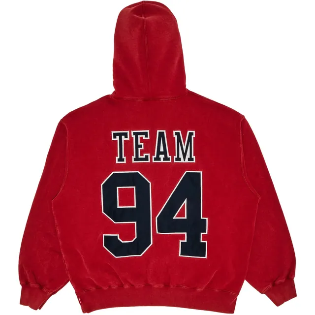 Supreme Team 94 Hooded Sweatshirt 'Red'