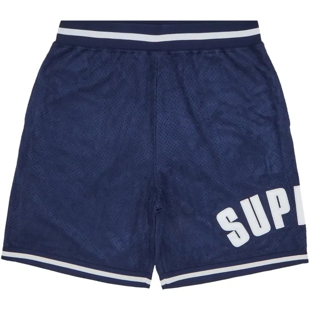 Supreme Ultrasuede Mesh Short 'Navy'