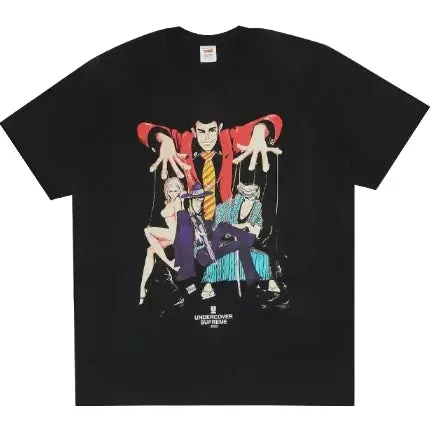 Supreme Undercover Lupin Tee Black