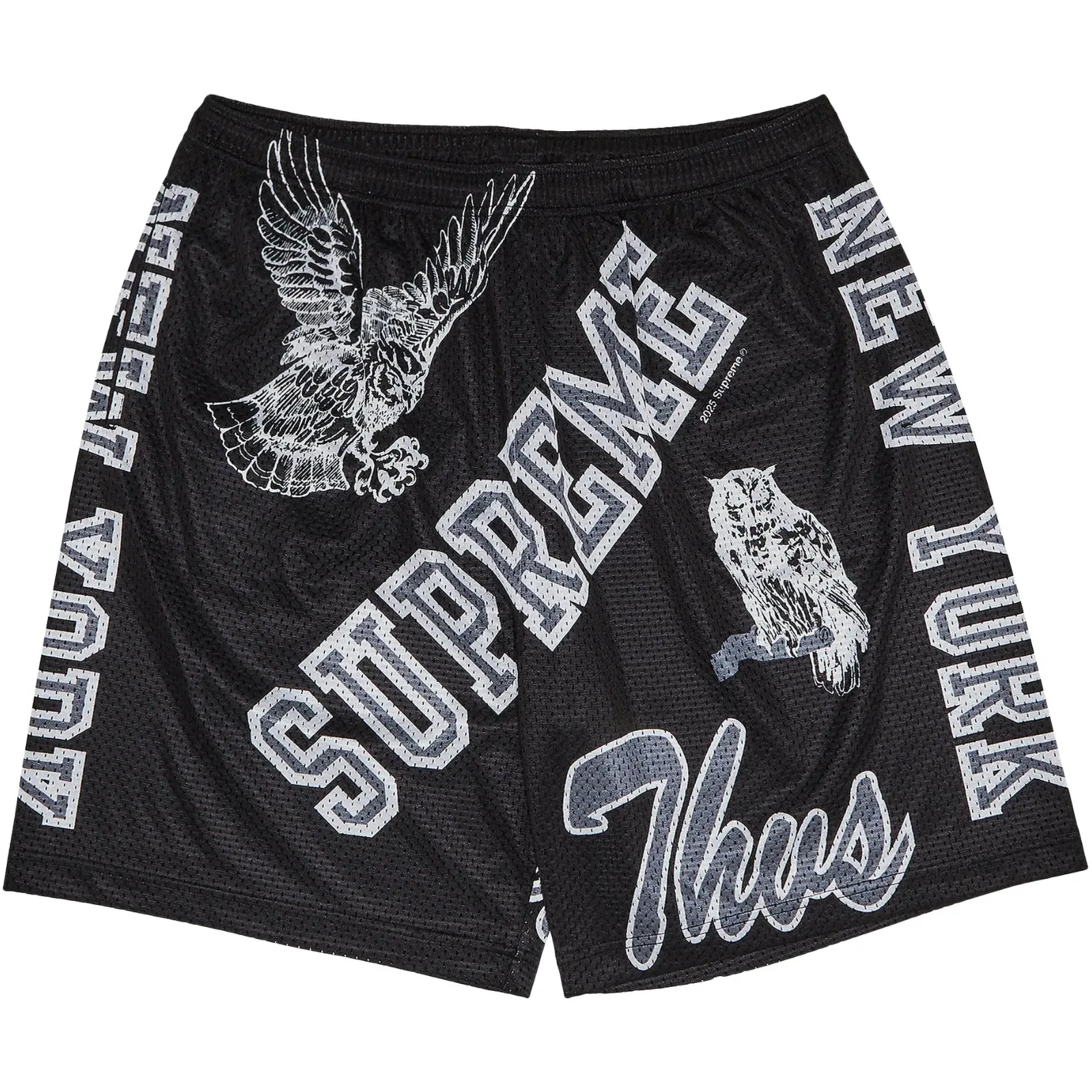 Supreme Varsity Mesh Short 'Black'