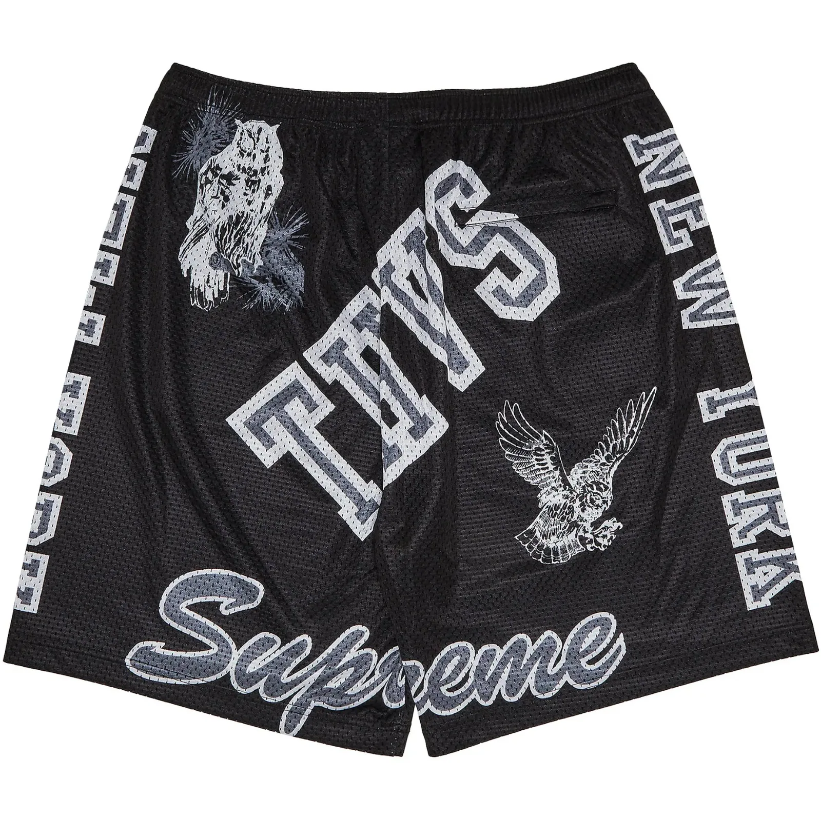 Supreme Varsity Mesh Short 'Black'