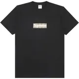 Supreme x Burberry Box Logo Tee 'Black'