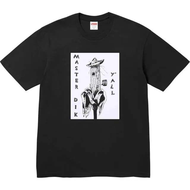 Supreme x Mike Kelley Tee 'Black'