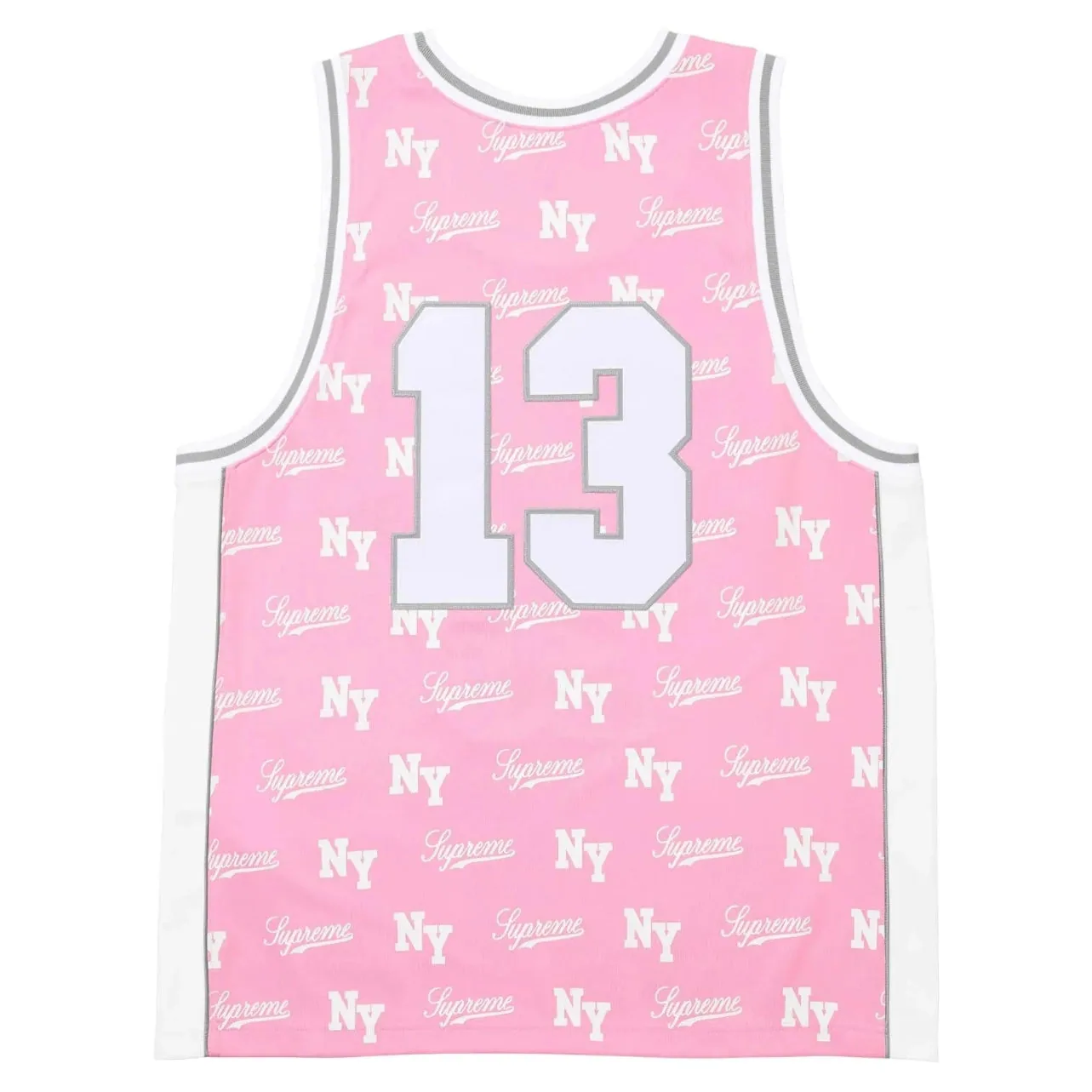 Supreme x Mitchell & Ness Monogram Jersey 'Pink'