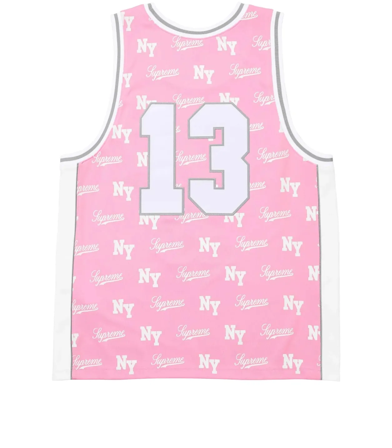 Supreme x Mitchell & Ness Monogram Jersey 'Pink'