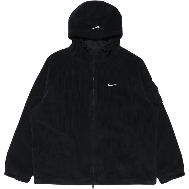 Supreme x Nike Arc Corduroy Hooded Jacket 'Black'