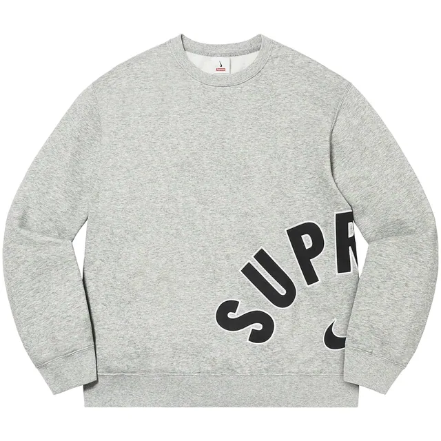 Supreme x Nike Arc Crewneck 'Heather Grey'