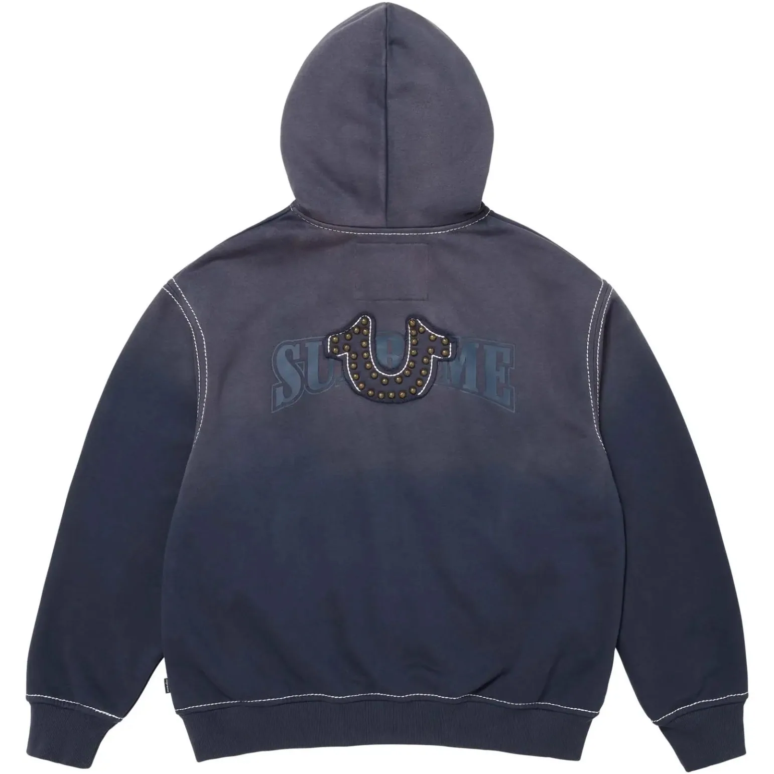 Supreme x True Religion Zip Up Hooded Sweatshirt 'Navy'